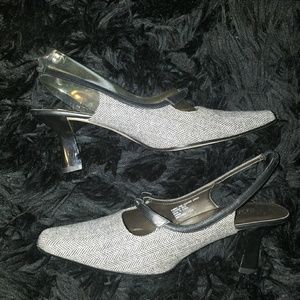 Sam & Libby sling back heels 3"